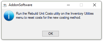 Run cost rebuild?