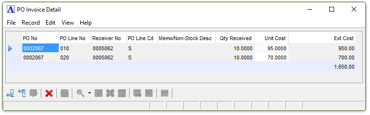 Invoice Detail