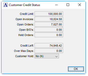 Invoice Entry Header