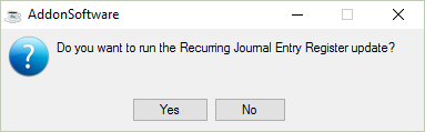 Run Recurring Journal Entry Register update?