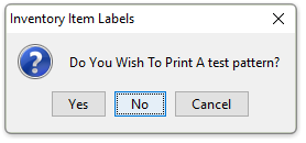 Print test pattern?