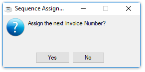 Assign the next invoice number?