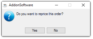 Reprice order?
